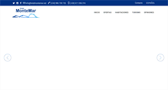 Desktop Screenshot of hotelmontemar.net